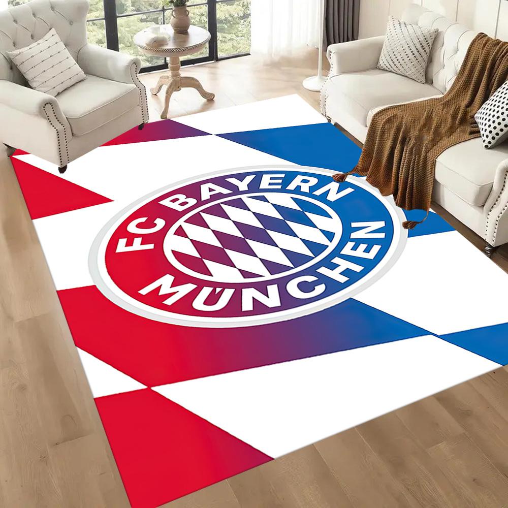 Fc Bayern Square rugs are a great choice for living rooms, bedrooms, home décor, and as gifts