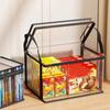 PVC Stuffed Toy Storage Box Large Capacity Plush Toy Storage Bag Portable Doll Organizing Bag  Home