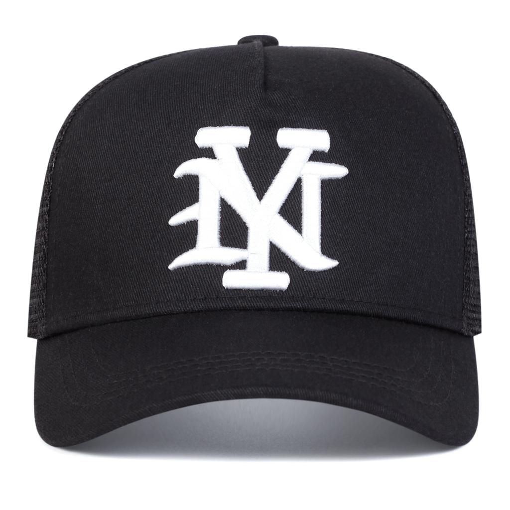 Унисекс Бейсболка с вышивкой крестом и буквенным принтом, регулируемая, в стиле хип-хоп, дышащая сетка, солнцезащитная шляпа, весна-лето, для занятий спортом на открытом воздухе, для путешествий, для женщин и мужчин