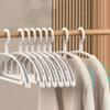 10pcs Seamless Hanger Is Non-deformable, Non-slip and Shoulder-free, Which Is Very Suitable for Drying and Storing Clothes In The Wardrobe.