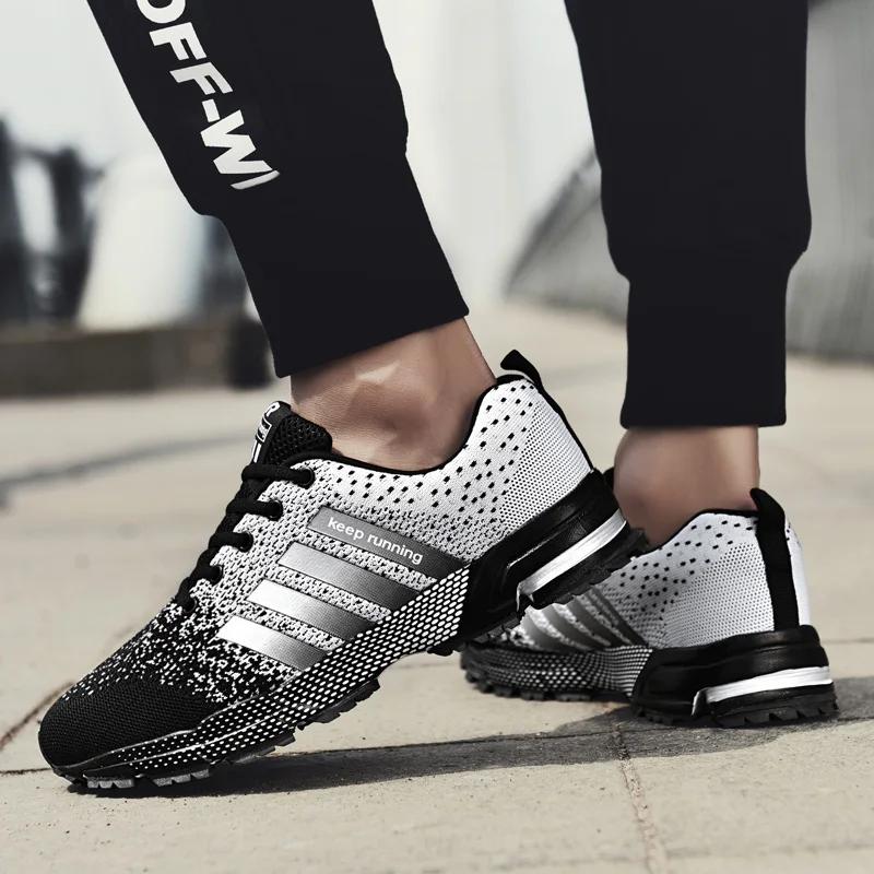 Men Sneakers Luxury Brand 2024 Summer High Quality Casual Breathable Mesh Runing Shoes Women Light Jogging Sport Shoes Plus Size