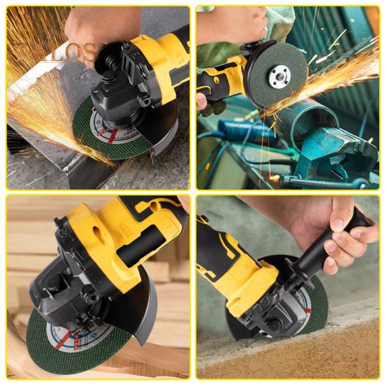 18 В аккумуляторная угловая шлифовальная машина 10000 об/мин бесщеточный двигатель электрический шлифовальный инструмент 3 переменные скорости ручная шлифовальная машина для резки шлифования полировки