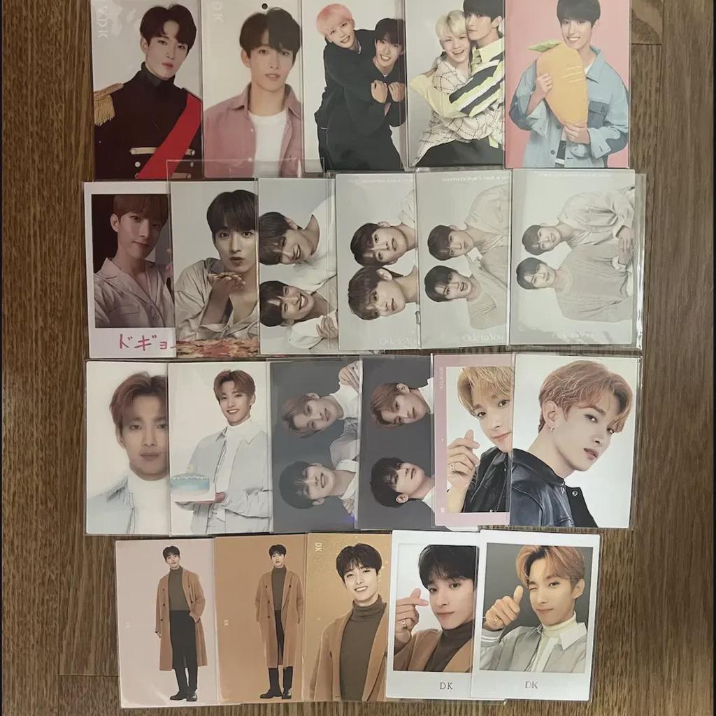 Seventeen Dokyum Japan Trading Card Svt Ideal Cut Od2u Winter Harlepoka