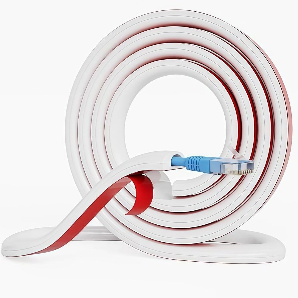 1PC 1/2/3/5/10M Self-Adhesive Wire Hiders for TV on Wall Wire Concealer for Cords Hide Cables Cable Covers White Raceway Cable
