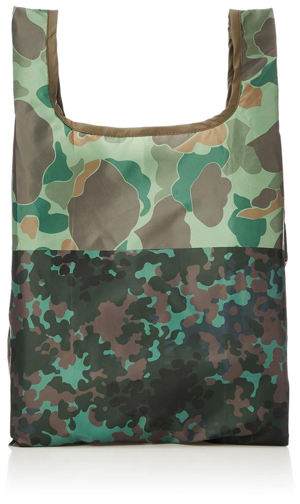 Eco Bag That Looks Like a Pocket Square Shopper Pocket Square A 6749 Camo [Routeto] RO.Loop