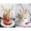 Paper Cake Decoration Insert Cards Xmas Birthday Party Decor Inserts Christmas Xmas Birthday Party