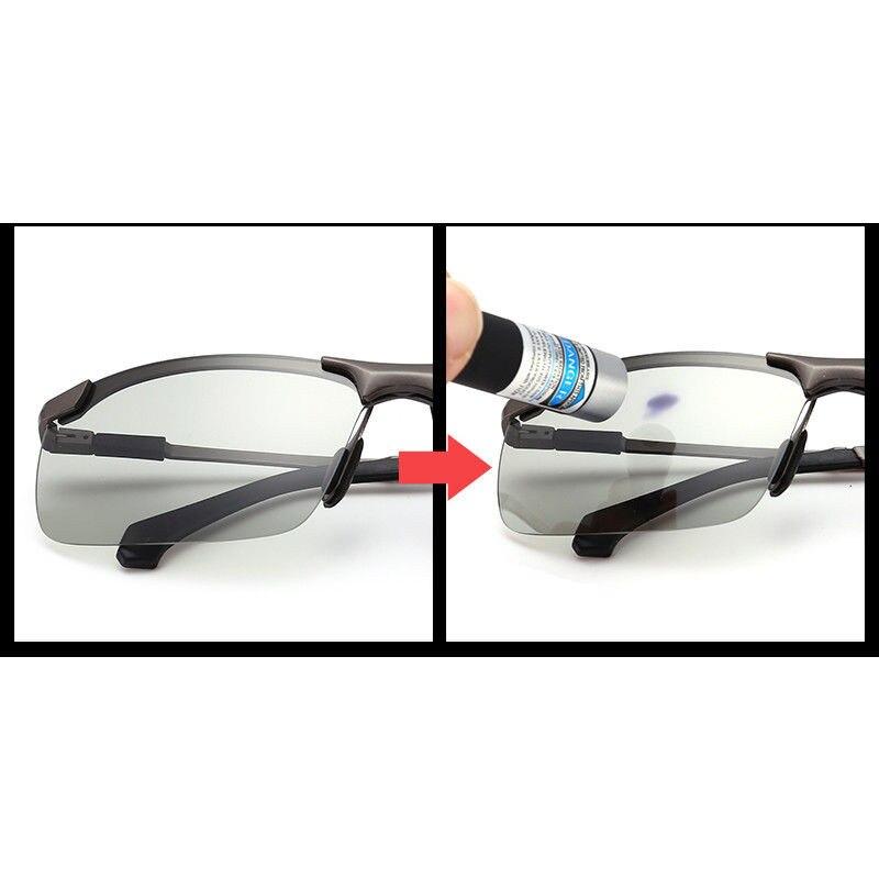 Фотохромные солнцезащитные очки для вождения, мужские поляризованные хамелеоновые обесцвечивающие солнцезащитные очки для мужчин и женщин, мужские очки для вождения UV400