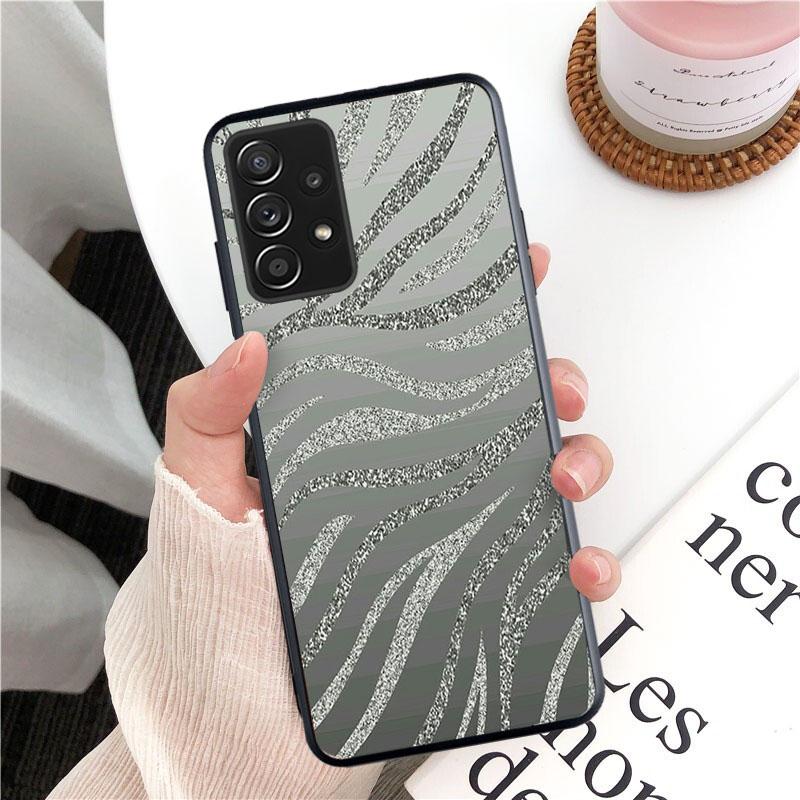 Чехол для телефона с изображением зебры для Samsung Galaxy A13 A22 A12 A32 A71 A11 A21S A33 A52 A72 A51 A50 A70 A31 M31