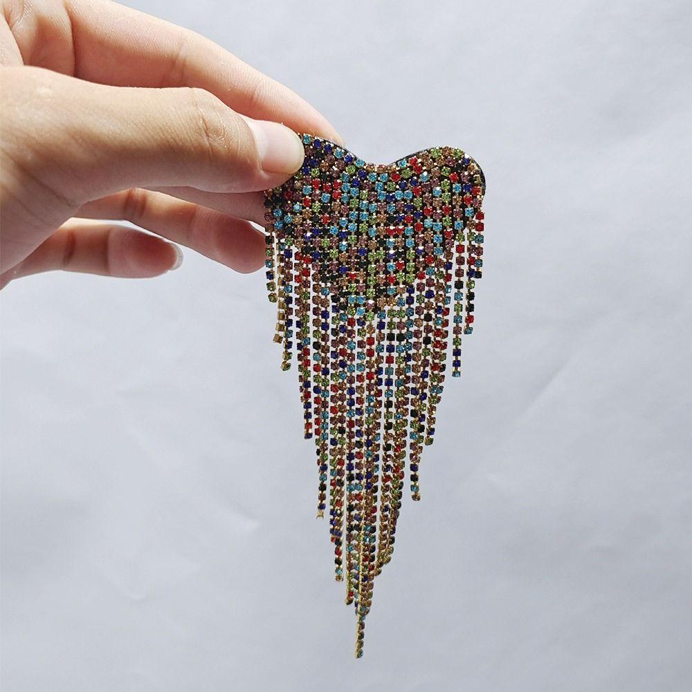 Панк Эполет с Кисточками Ретро Сердце Наплечное Украшение Изысканные Аксессуары для Одежды Мужчины Женщины