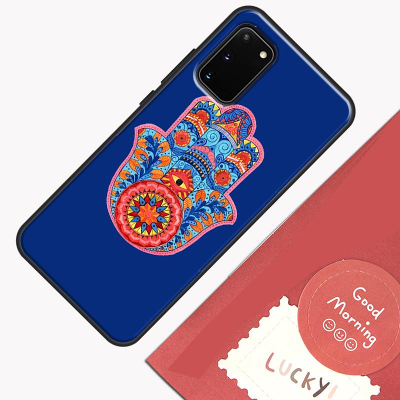 Чехол Рука Фатимы Хамса для Samsung Galaxy S22 S21 S23 Ultra Note 20 S8 S9 S10 Note 10 Plus S20 FE Задняя крышка