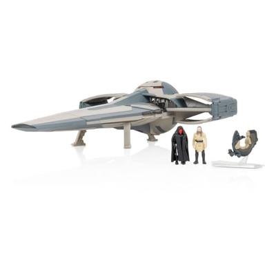 STAR WARS Микрогалактический Эскадрон Ситовый Инфильтратор - 10-дюймовый Транспорт со Стендом, 2,5-дюймовый Спидер и Два 1-дюймовых Аксессуара-Микрофигурки
