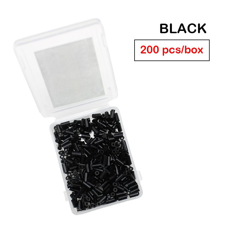 200pcs Carp Fishing Accessories Hook Silicone Tube Anti-tangle Rig Tubing Fit Over Hook 2/4/6/8 For Carp Fishing Tackle