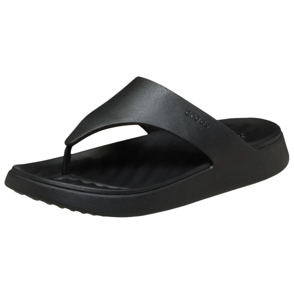 Crocs Пляжная обувь Флип Модные Универсальные ЭВА Противоскользящие Шлепанцы Женские шлепанцы Черный 212018-001
