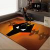 1PC rug Wolf In The Night Wanderers Carpet, Chair Rug,Area Rug for Office Bedroom living rooms bedroom, Doormat decor Christmas fan gifts