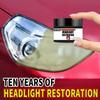 Headlight Repair Paste, Advanced Car Headlight Repair Tool, Removes Yellowing and Oxidation, Restores Clarity, Long-lasting Light Coating Protector