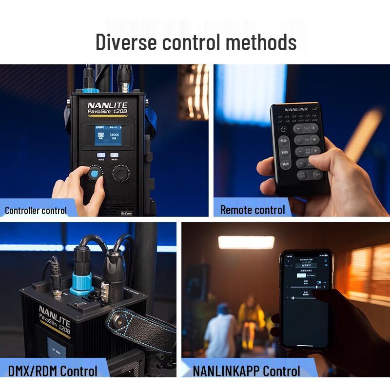 Светодиодная панель NANLITE PavoSlim 120B, комплект
