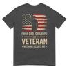 Im A Dad Grandpa And A Veteran Nothing Scares Me Veteran TShirt