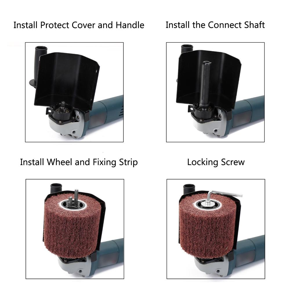 Многофункциональная угловая шлифовальная машина, полировально-полировальная машина, шлифовальная машина для металла, стали, дерева, аксессуары, аксессуары