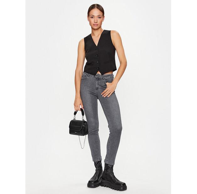 Liu Jo Jeans UF3035 D4614 Gray Slim Fit