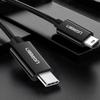 Ugreen Us242 USB-C (Мужской) /Мини-USB (Мужской) Кабель 1 М - Черный