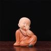 Decoration Desk Miniatures Little Monk Figurine Monk Ornament Buddha Monk Statue Small Monk Status