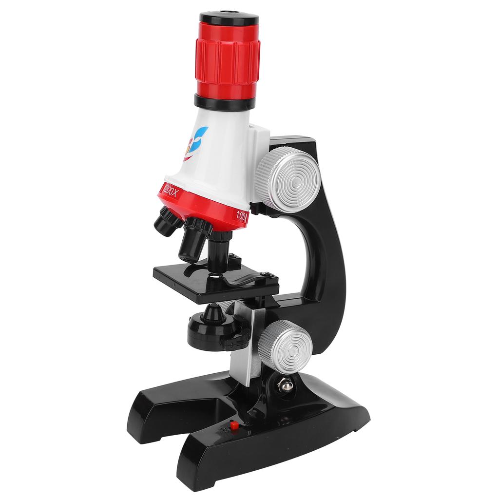 100X-400X-1200X Kid Children Microscope Set LED Biological Microscope Educational Science Toy