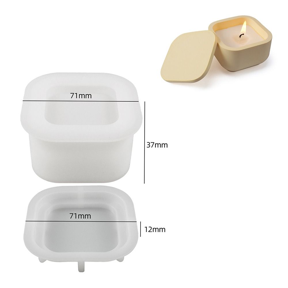 Силиконовая форма для подсвечника, сделай сам, суккулентный цветочный горшок, полезная форма для хранения, домашний декор