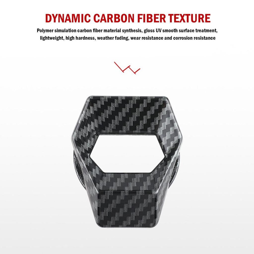 Car Interior One-Key Start Ignition Engine Stop Push Switch Button Protective Cover Sticky Cover Car Interior Decoration