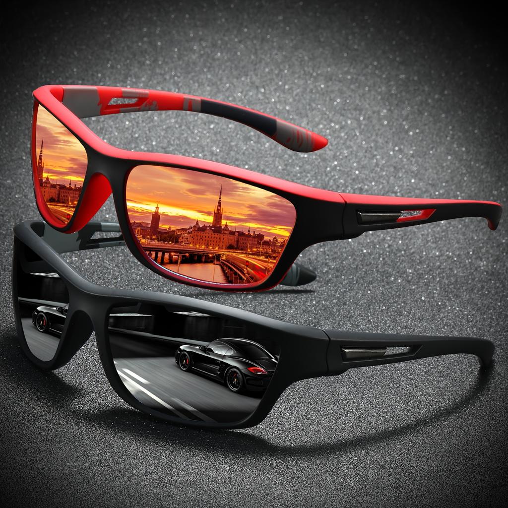 2/3 шт. абсолютно новые мужские солнцезащитные очки поляризованные солнцезащитные очки женские UV400 уличные бейсбольные софтбольные спортивные очки рыболовные очки