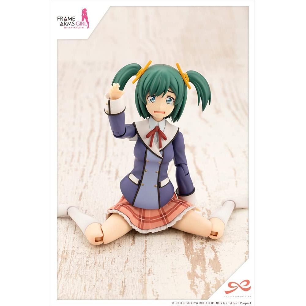 Kotobukiya Сад для девочек Сосай Такеко Котобуки [Зимняя одежда для девочек в старшей школе Вакаба] Высота 155 мм Масштаб 110, пластиковая модель