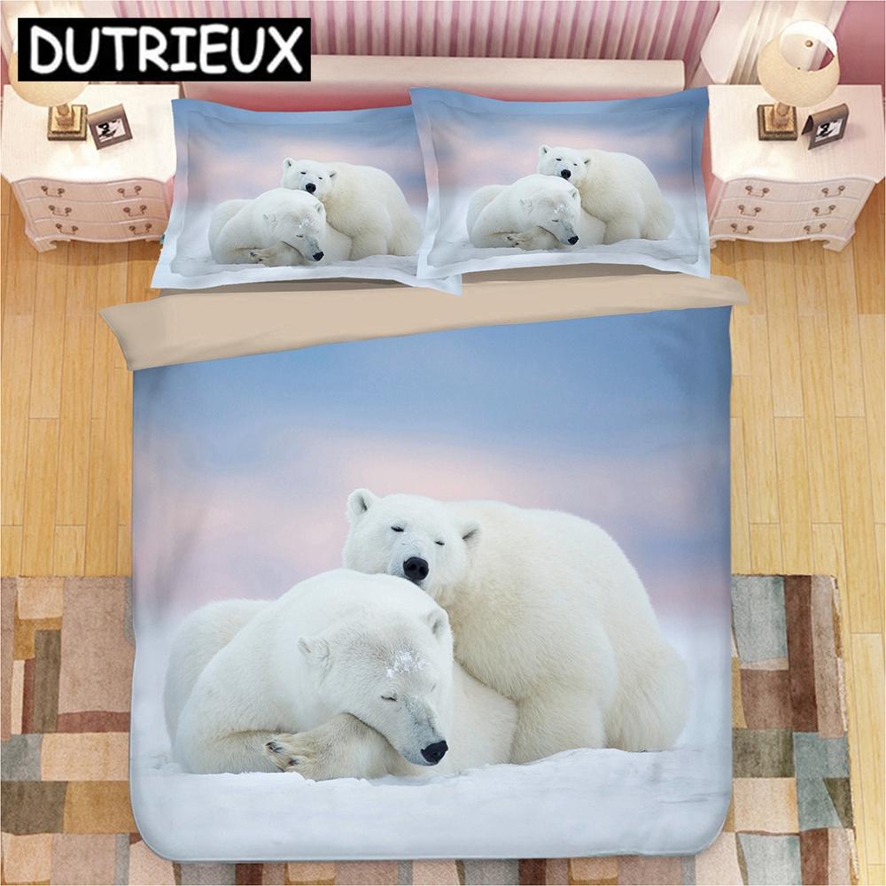 3D Animal Horse Tiger Lion Print Bedding Set Duvet Covers Pillowcases One Piece Comforter Bedding Sets Bedclothes Bed Linen 04