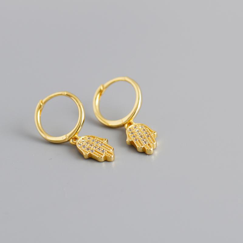 Fashion Silver Jewelry Sets 925 Sterling Silver Moon Star Snake Dangle Earring Huggie Earrings Gold Plated Hoop Earrings Women