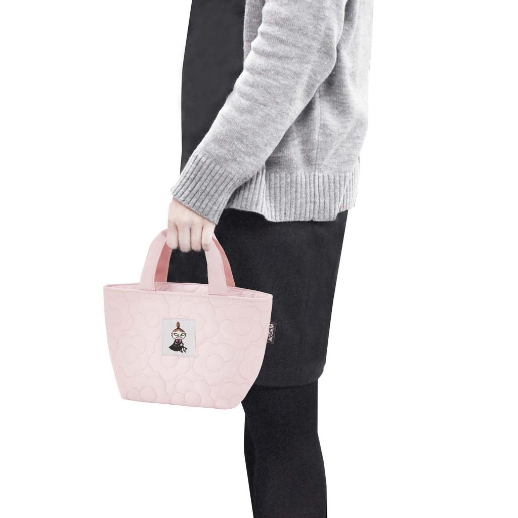 Skater Стеганая ткань Холодоизолирующая сумка для ланча 30 x Глубина 12 x Высота 18см Муми-тролль KKLB2-A