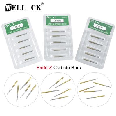 5 шт./кор. WELLCK, стоматологические эндо-Z карбидные боры, хирургические эндодонтические вольфрамовые фрезы для кости, сверло FG 1,6 мм для высокоскоростного наконечника