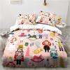Nutcracker Christmas Tree Star Bedding Set Duvet Cover Set 3D Print Comforter Cover Bedclothes for Boy Girl Bedding Sets Decor
