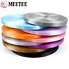 Meetee 45Meters 10-20mm Colored Nylon Webbing Tape Handbag Strap Ribbon Gift Packing Decoration Band Sewing Garment Accessories