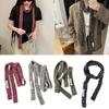 Knit Scarf for Women Long Skinny Belt Necktie Neck Scarf Girls Photo Props Long Neckerchief Skinny Scarf Necktie