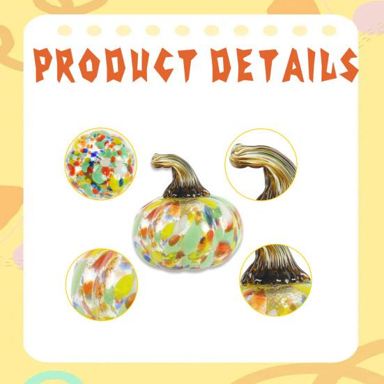 Decorative Vine Handle Pendant Necklace Melt Glass Gold 1 Pc