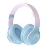 Bluetooth Headphone Heavy Bass Noise Cancelling Foldable Gradient Color Wireless Headset with Light
