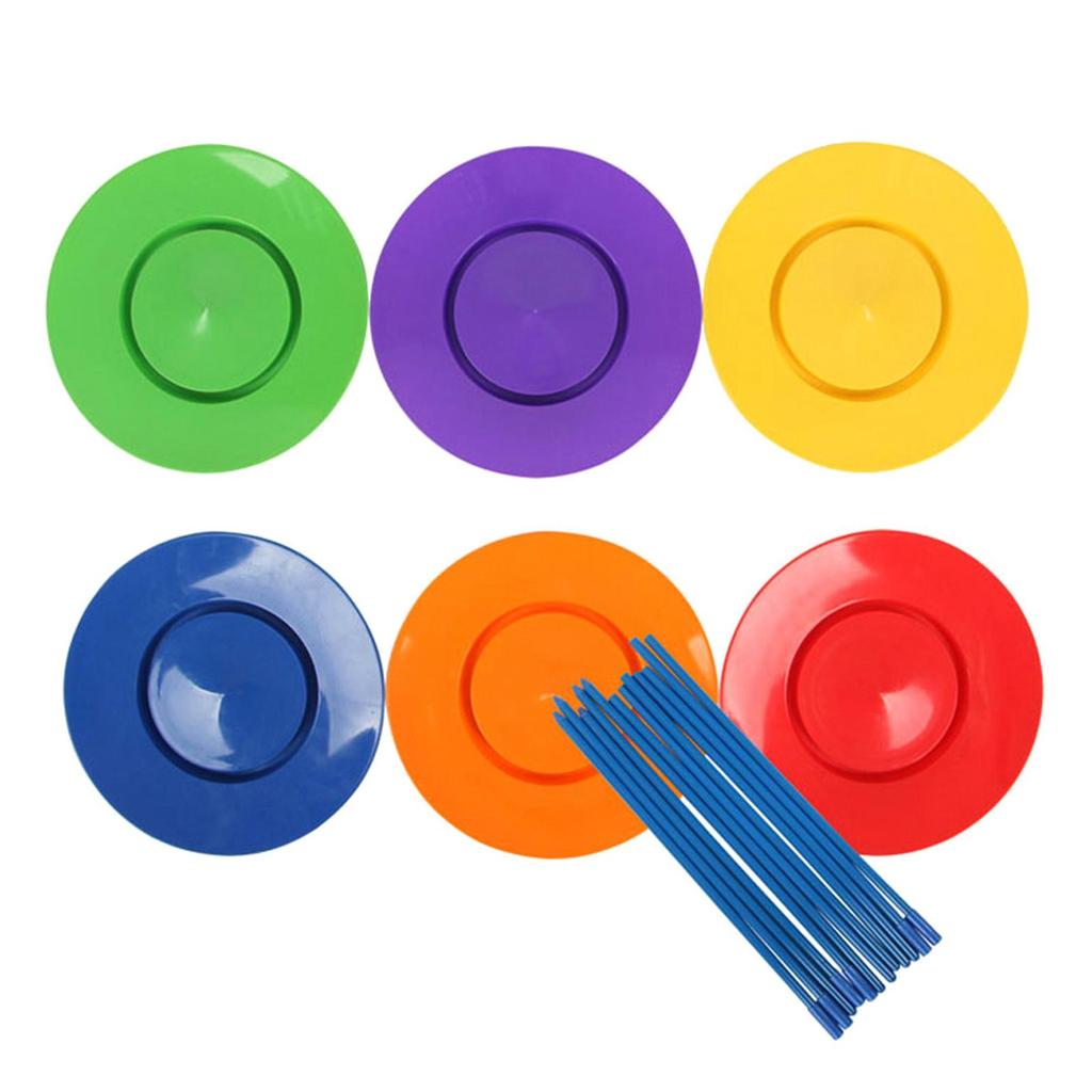 6 Set Sticks Playset, Clown Juggling Trick, Party Favors