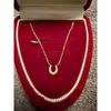 Used agete necklace