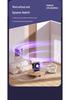 2026 USB Rechargeable Semiconductor Refrigeration Desktop Fan with Large Airflow, Dual Use, Night Light, Wall-Mountable