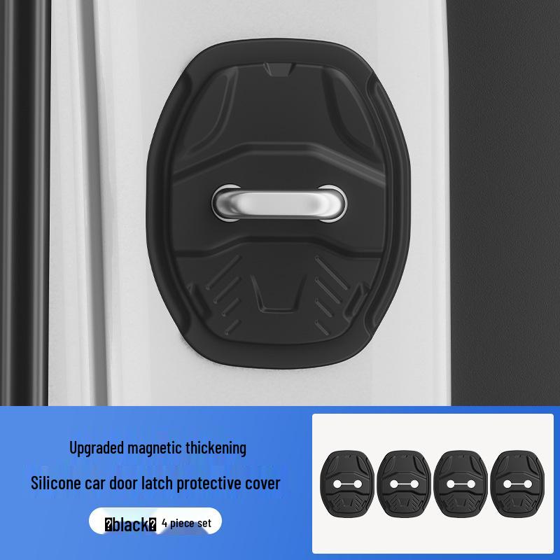 DS Car Door Lock Buckle Protection & Vibration Dampening Pad for Silent Door Closing