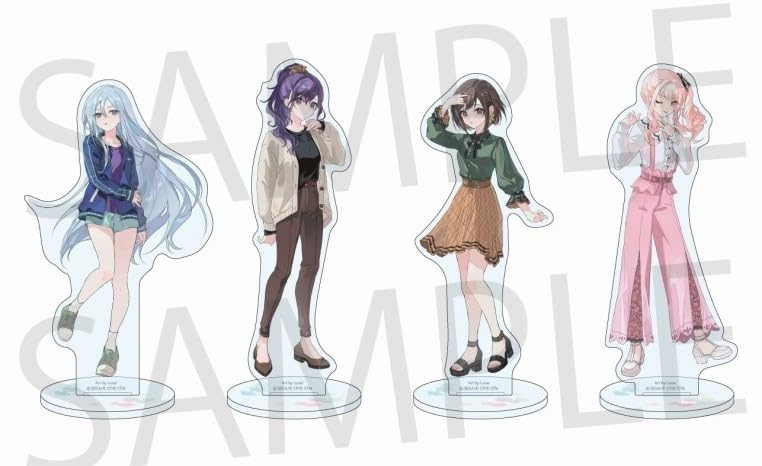 Yoizaki Kanade Acrylic Stand 25:00 Night Code Creators Festa 2024 in Niconico Chokaigi Goods
