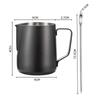 350/600ml Coffee Milk Frothing Pitcher Stainless Steel Jug Latte Art Milk Frother Pitcher Espresso Steaming Coffee Accessories
