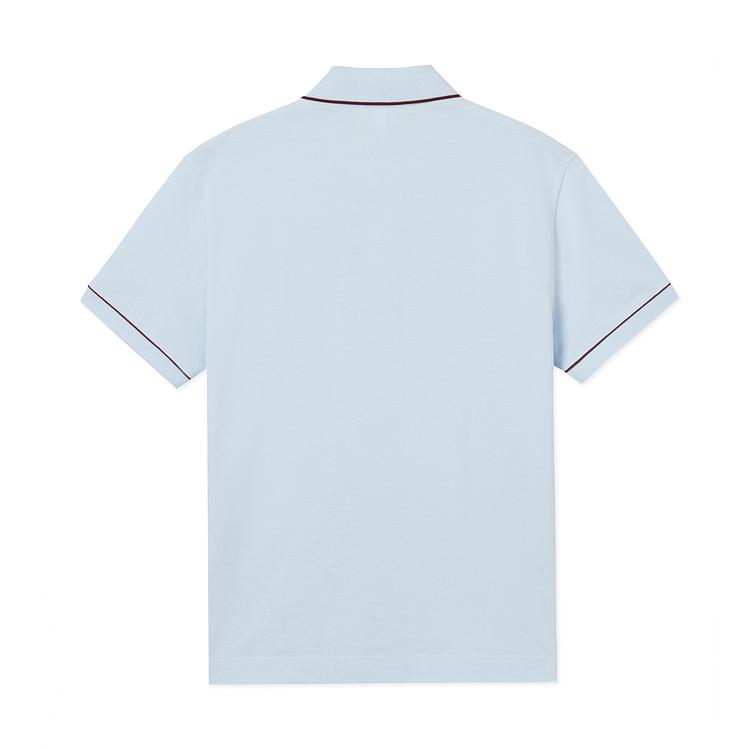 Lacoste Мужская футболка-поло SS25 Светло-голубая PH0796-T01