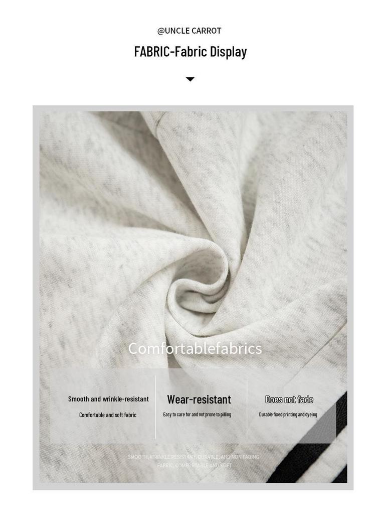 2024 Женские осенние свободные спортивные штаны прямого кроя с модной боковой полосой