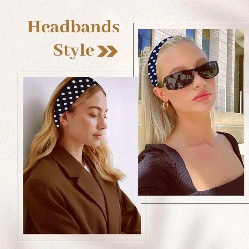 Elastic Yoga Elastic Hair Band Stretch Sport Headscarf Sweet Wide Headband Sport