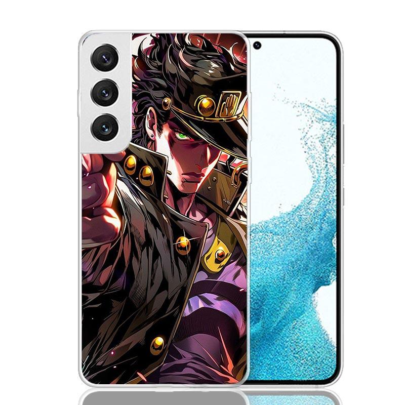 Чехол для телефона JoJo's Bizarre Adventure Kujo Jotaro для Samsung Galaxy S26 S25 Edge S24 S23 FE S22 Ultra S21 Plus S20 + Fundas Cover