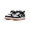 Nike Court Borough Low 2 SE TD White Kumquat Black Детские кроссовки Psychic-Purple DN1230-100